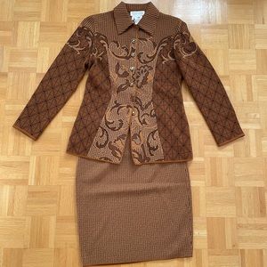 Escada Blazer with Matching Skirt